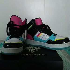 Multi color kid shoe